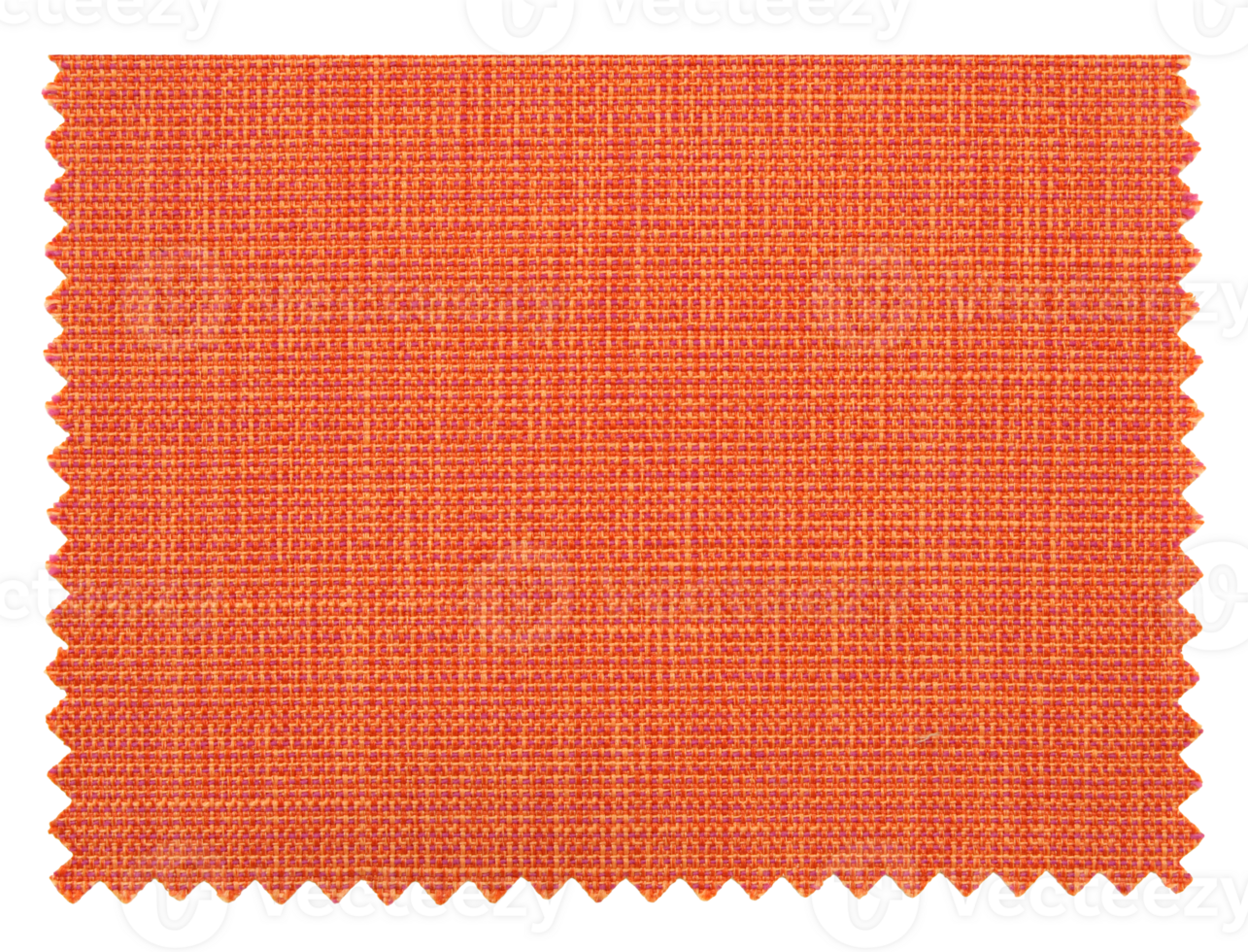 Red fabric swatch samples texture isolated with clipping path png