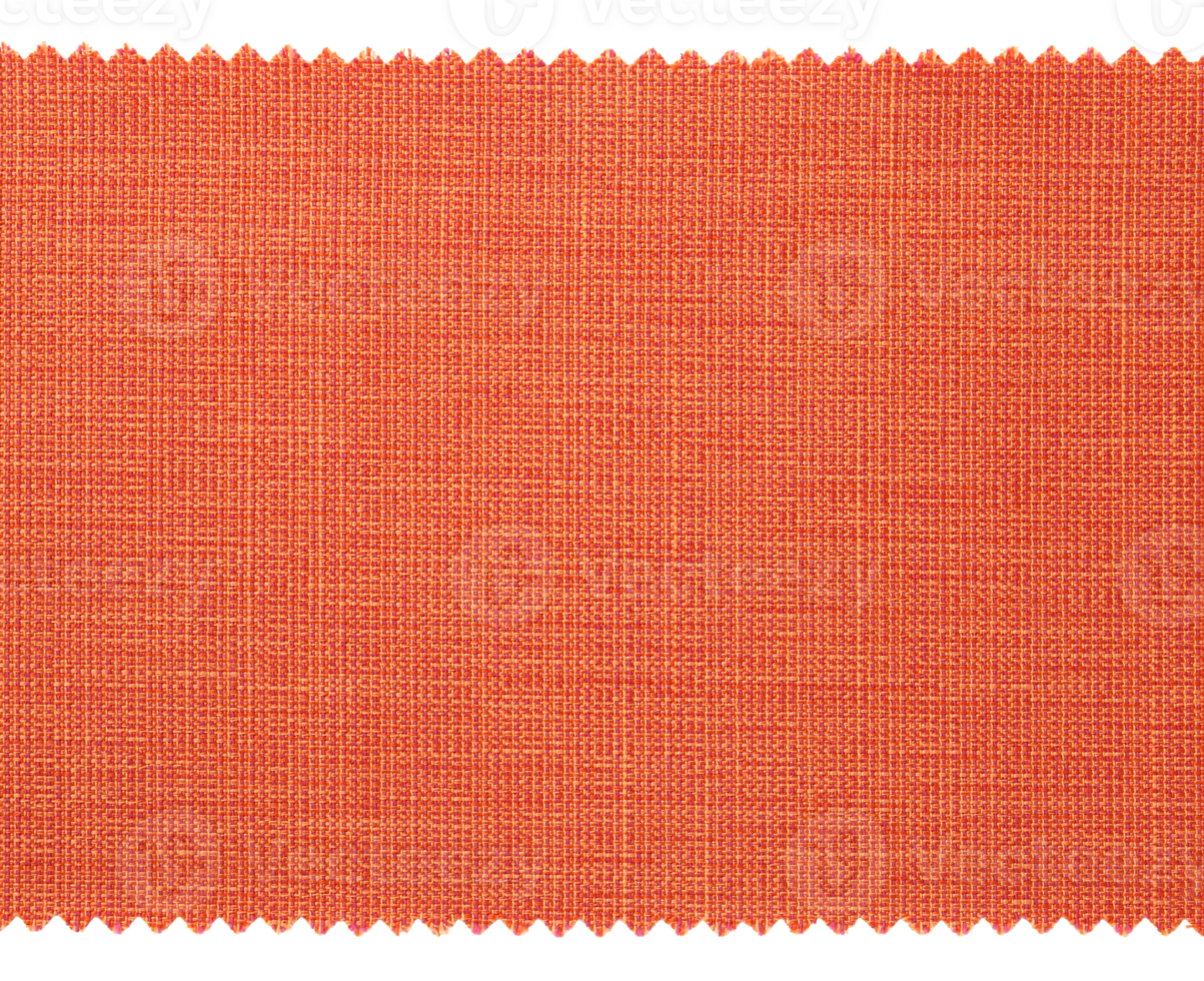 Red fabric swatch samples texture isolated with clipping path png