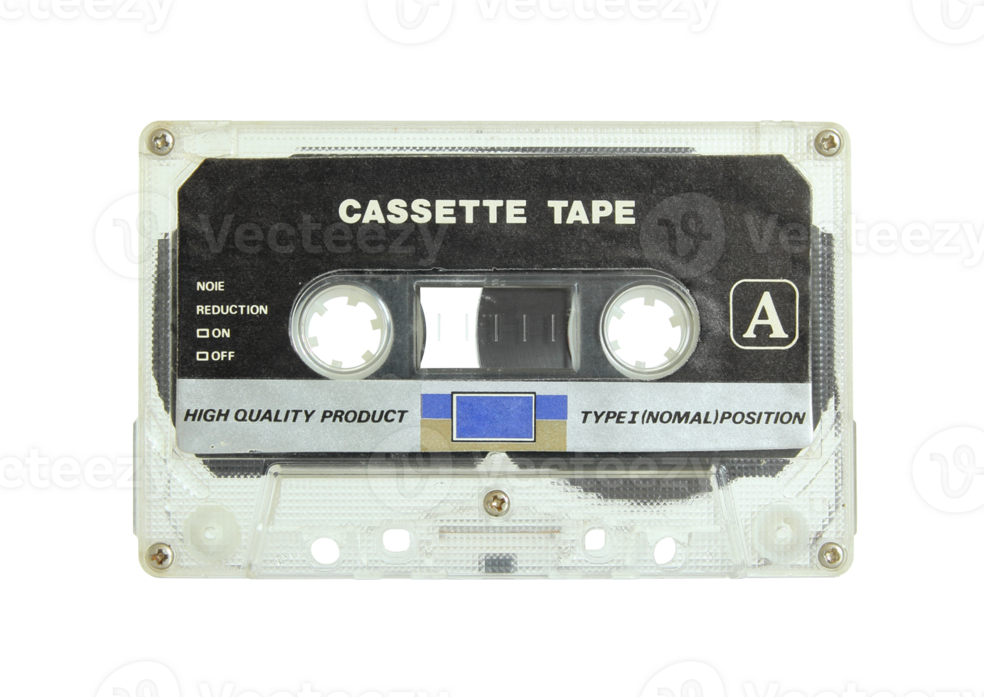 cassette plakband geïsoleerd met knipsel pad png