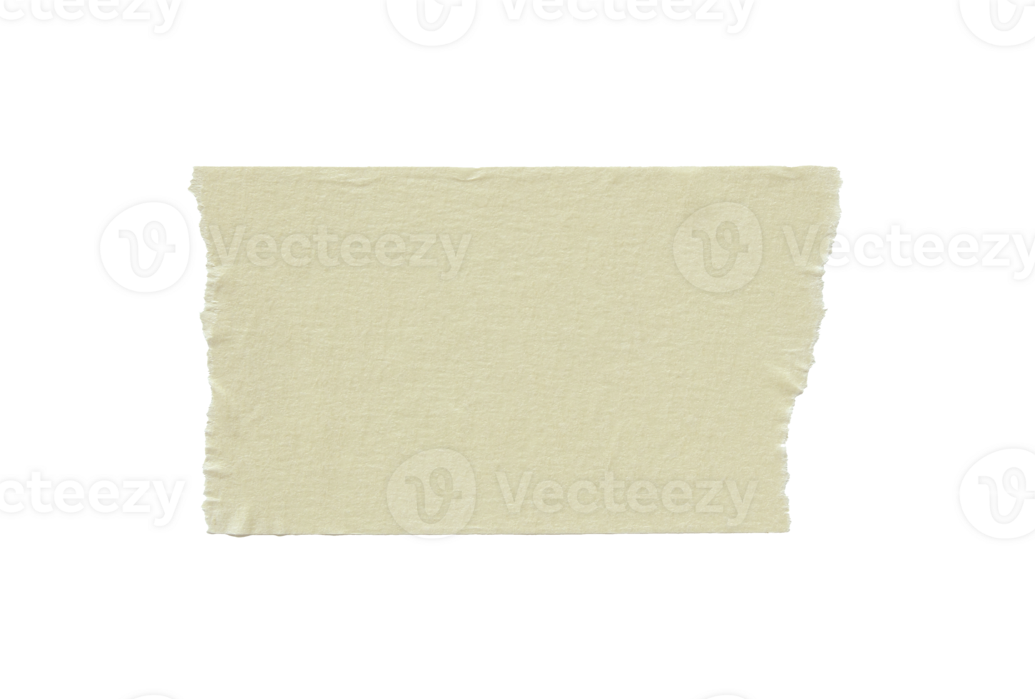torn masking tape isolated with clipping path png