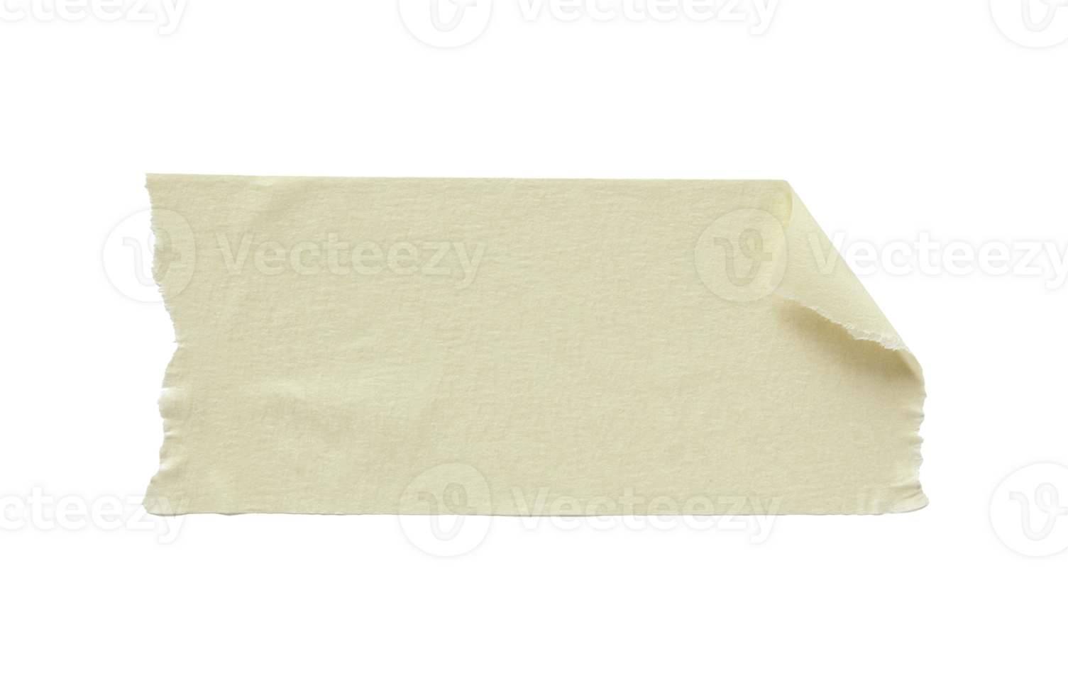 torn masking tape isolated with clipping path png