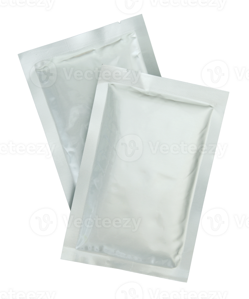 plastic package isolated with clipping path for mockup png