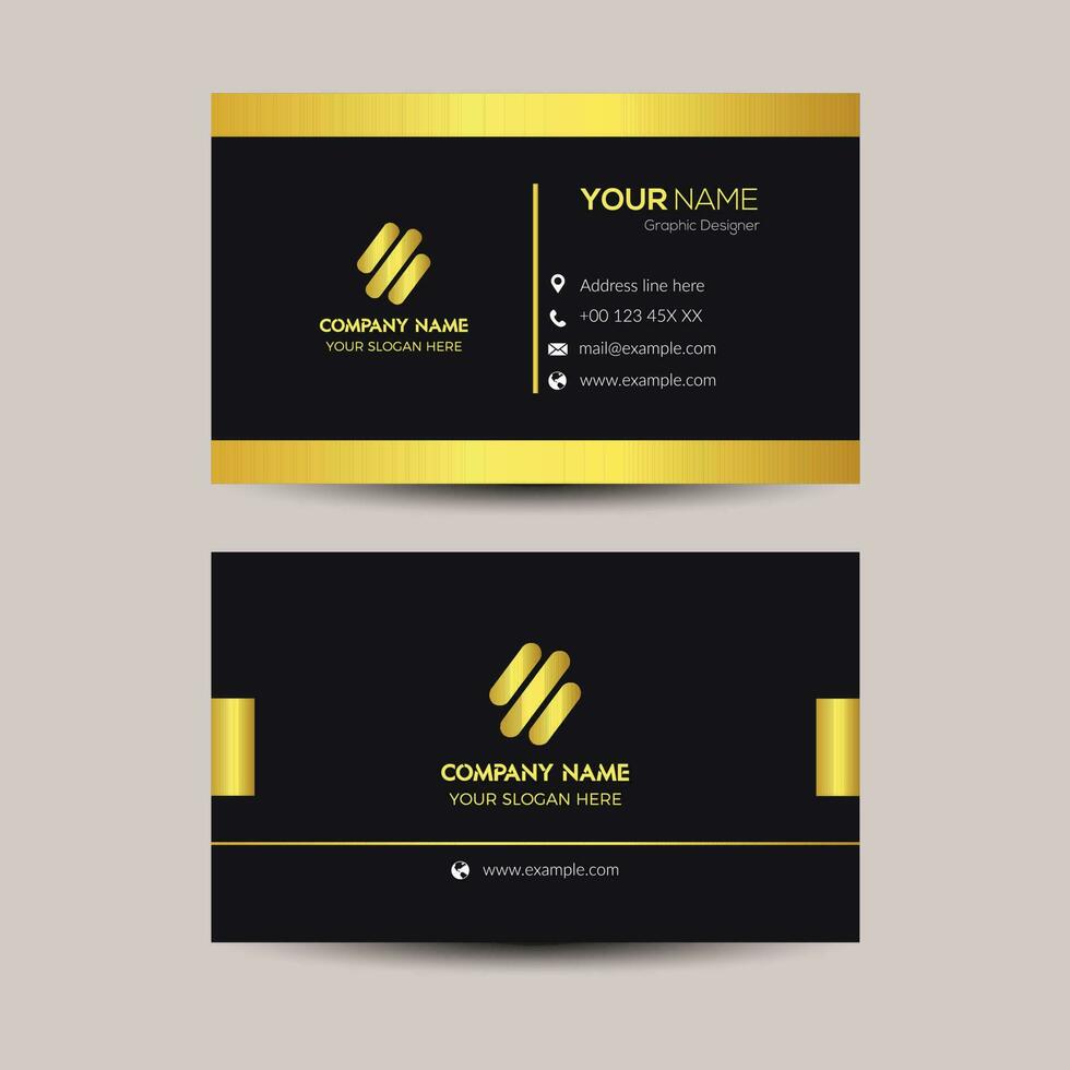 Business card, business template, vector, modern creative business card vector