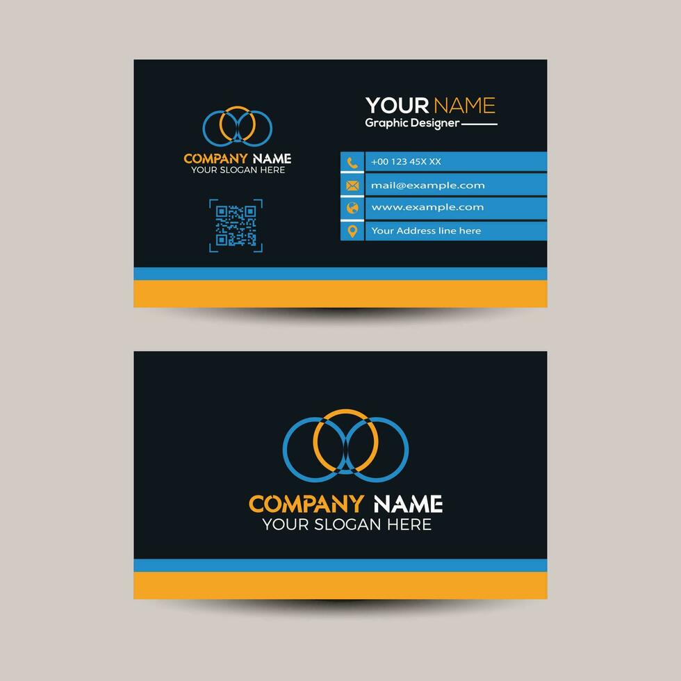 Vector modern creative and clean business card template