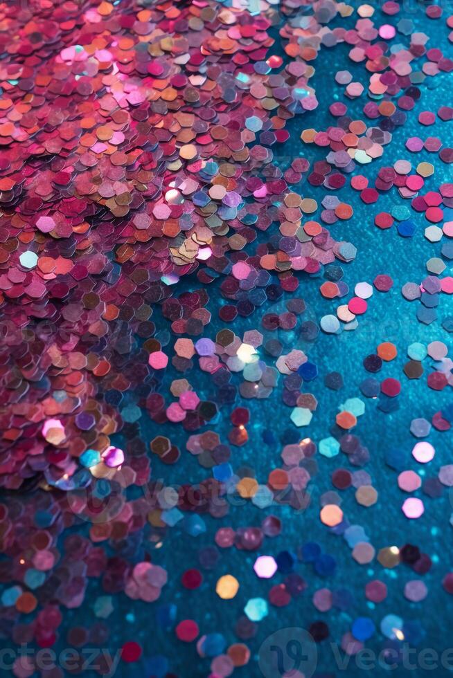 Teeny tiny tulle sparkles glam pink and turquoise hd wallpaper, in the style of light blue and yellow, vibrant academia, poured, dark bronze and teal, psychedelic. photo