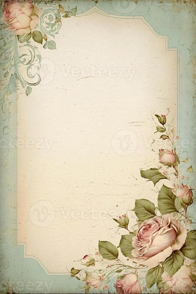 Vintage even background paper. photo