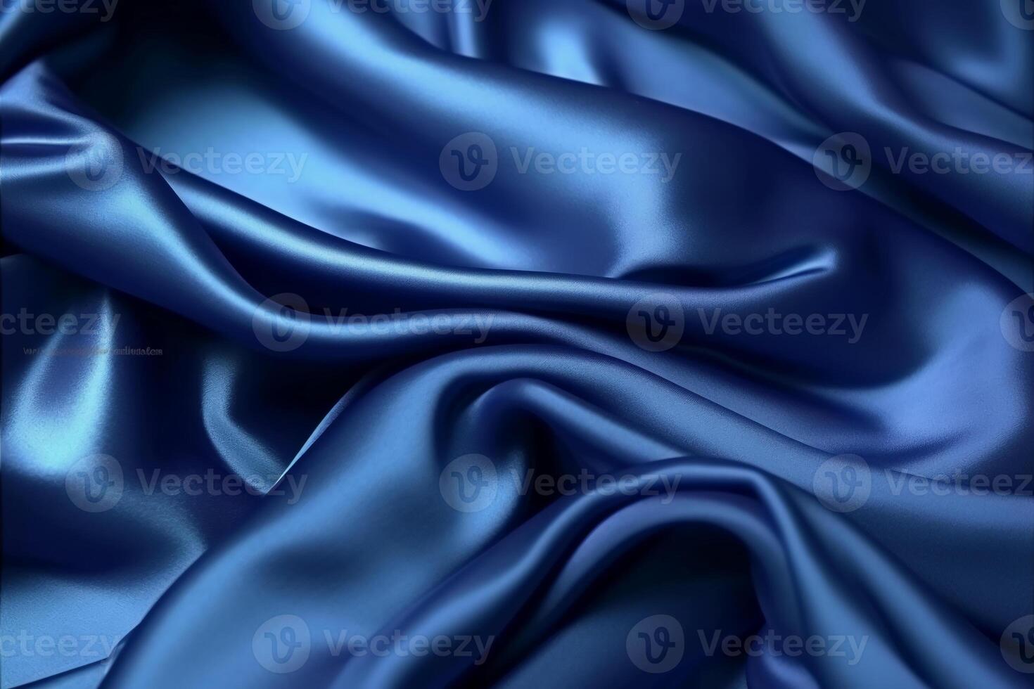 Blue silk background stock photo. photo