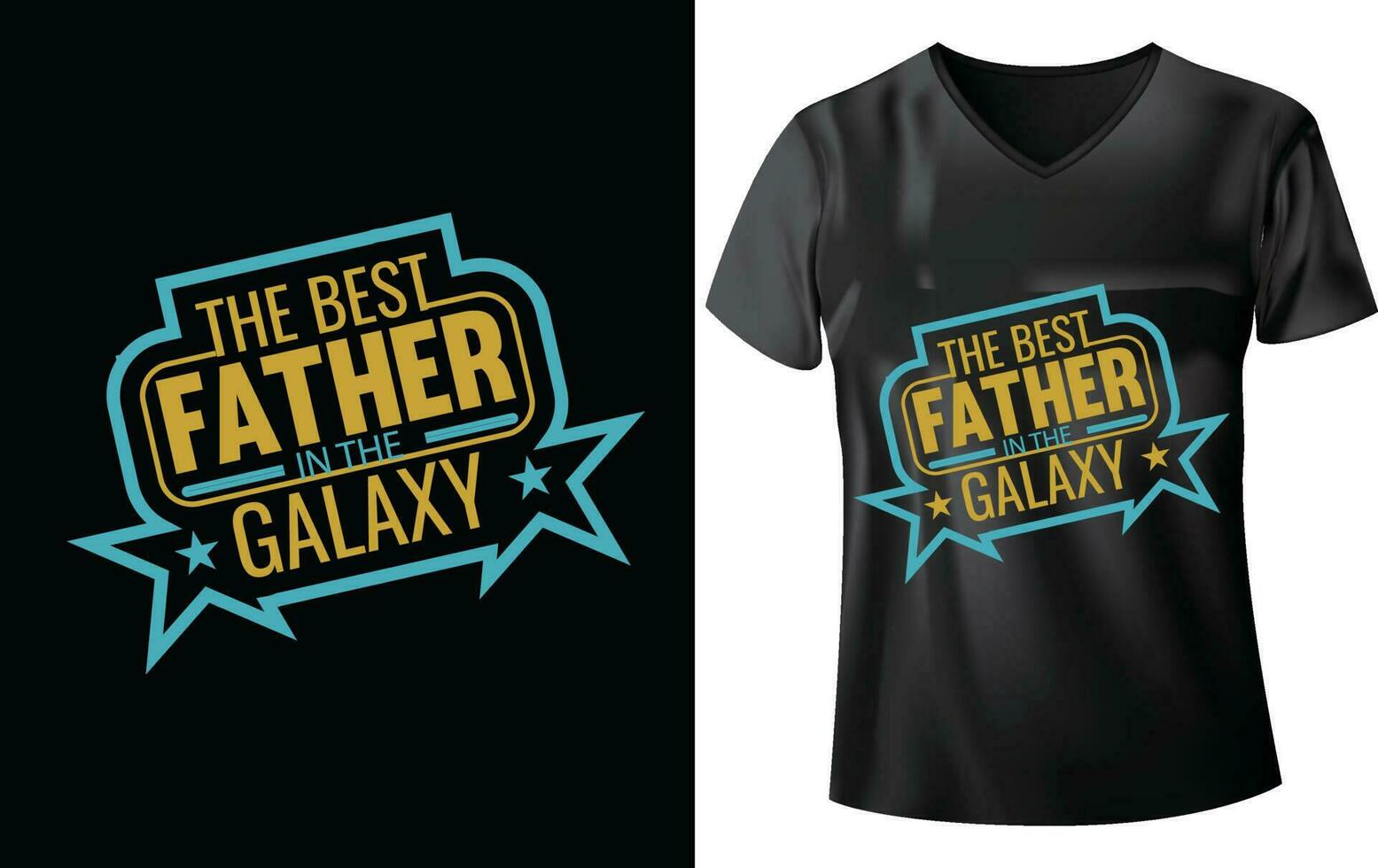 diseño de camiseta de padre vector