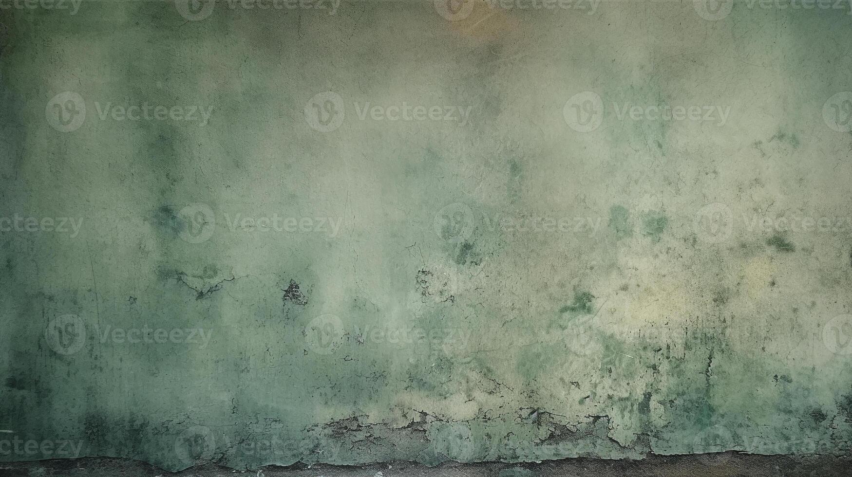 Green gray cement concrete texture, grunge rough old stain gray background, vintage backdrop studio design. photo