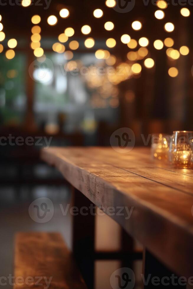 Warm light. Blur light background at shop in mall for business background, blurry abstract bokeh at interior hallway,. photo