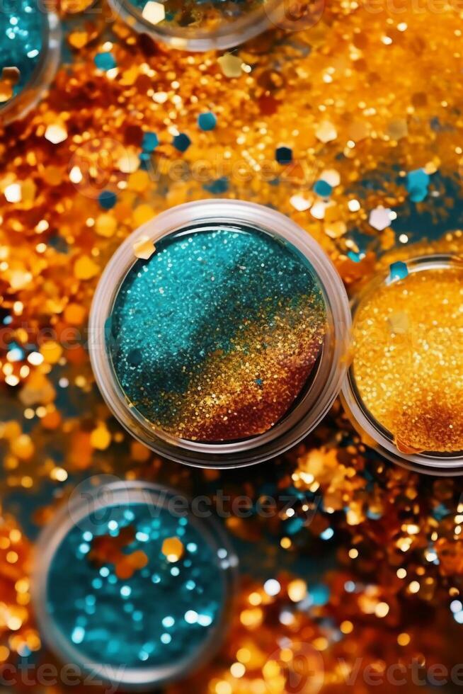 Teeny tiny tulle sparkles glam white and turquoise hd wallpaper, in the style of red and yellow, vibrant academia, poured, dark gold and teal, psychedelic. photo