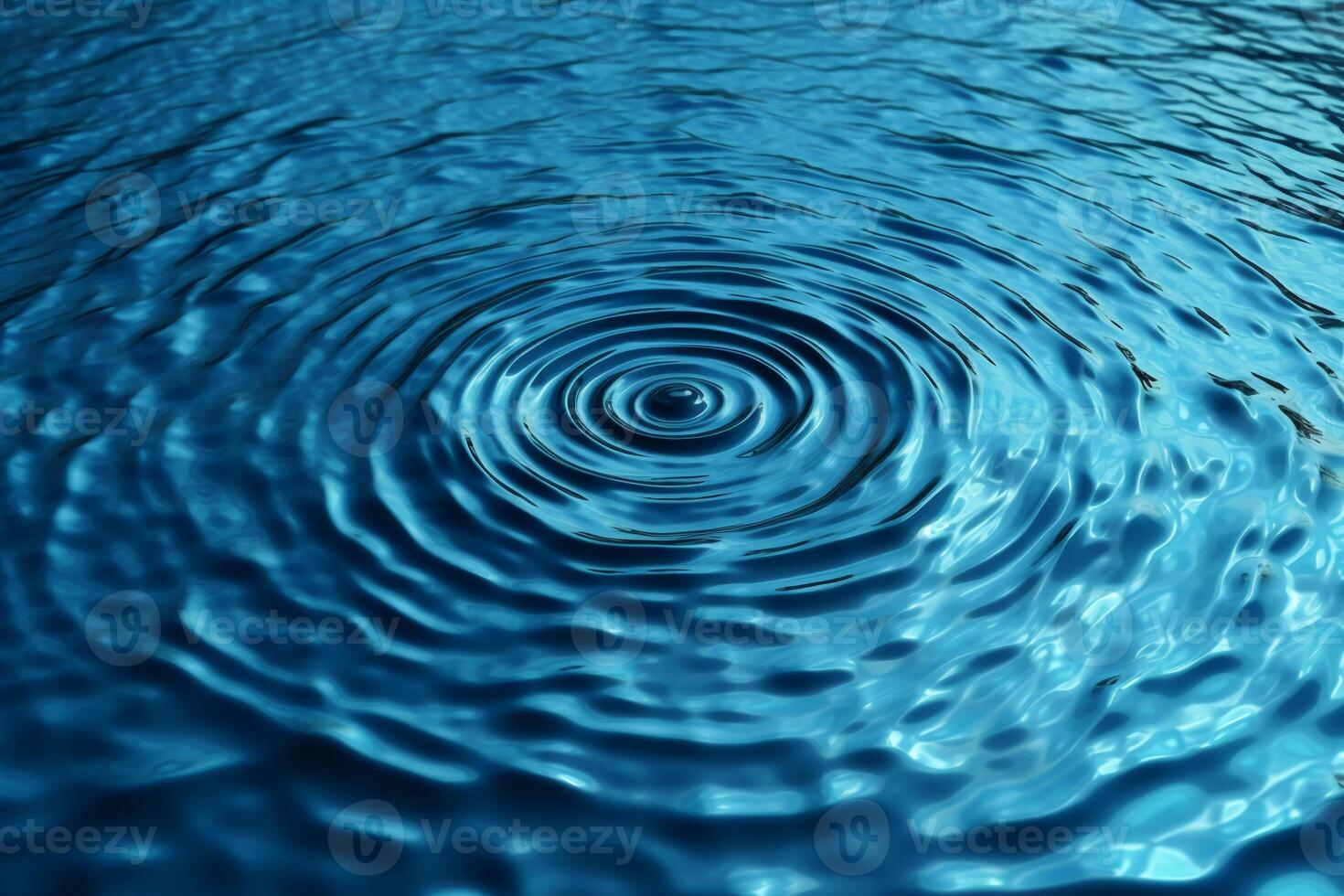 Bluish Ripple Effect water Background. photo