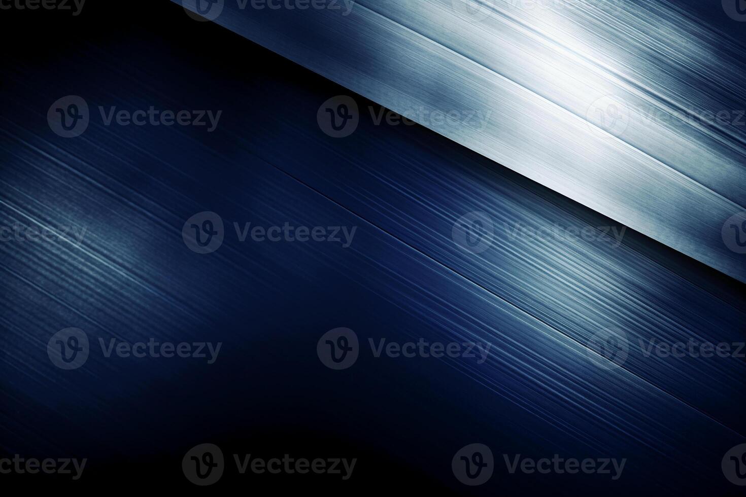 Brushed metal light navy background. photo