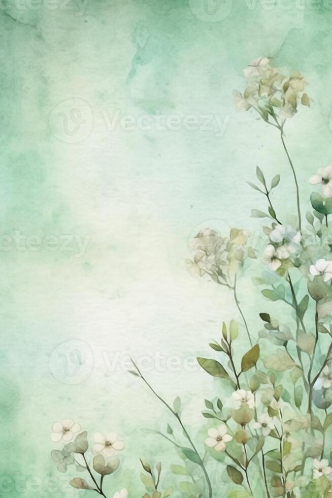 light mint background paper texture. photo
