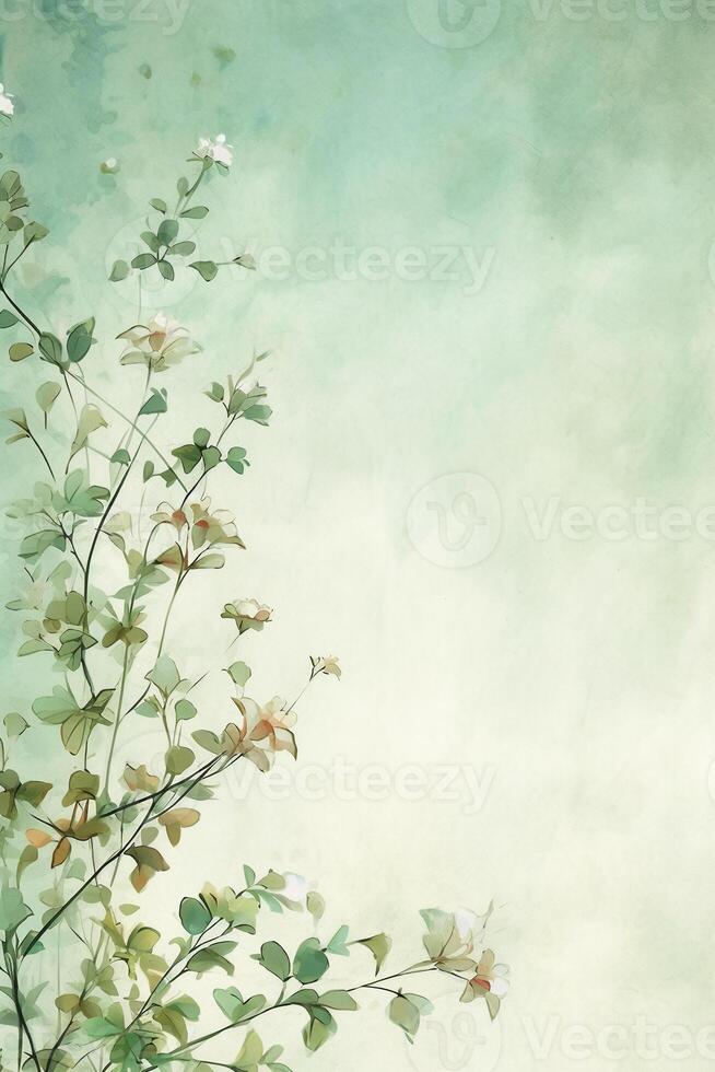 light mint background paper texture. photo