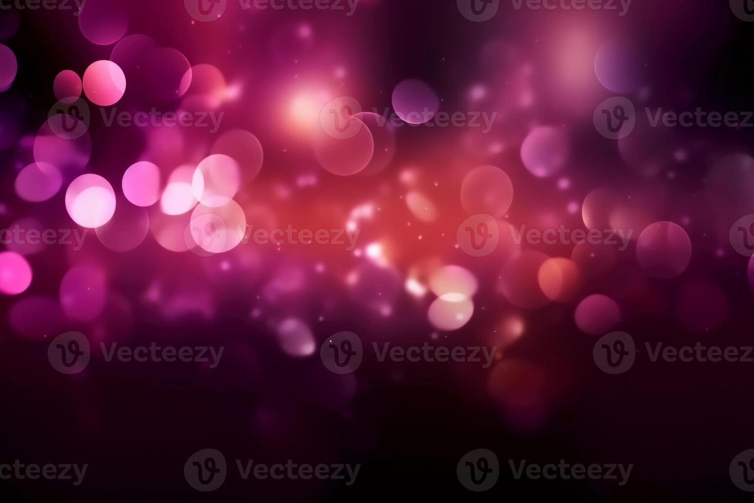A blurred purple light, pink light abstract background with bokeh glow, Illustration. photo