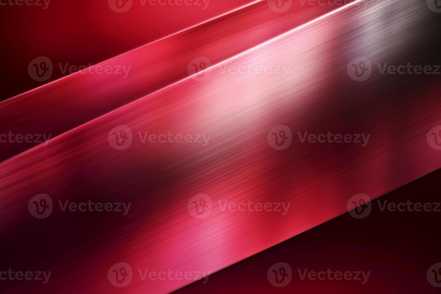 Brushed metal light red background, photo