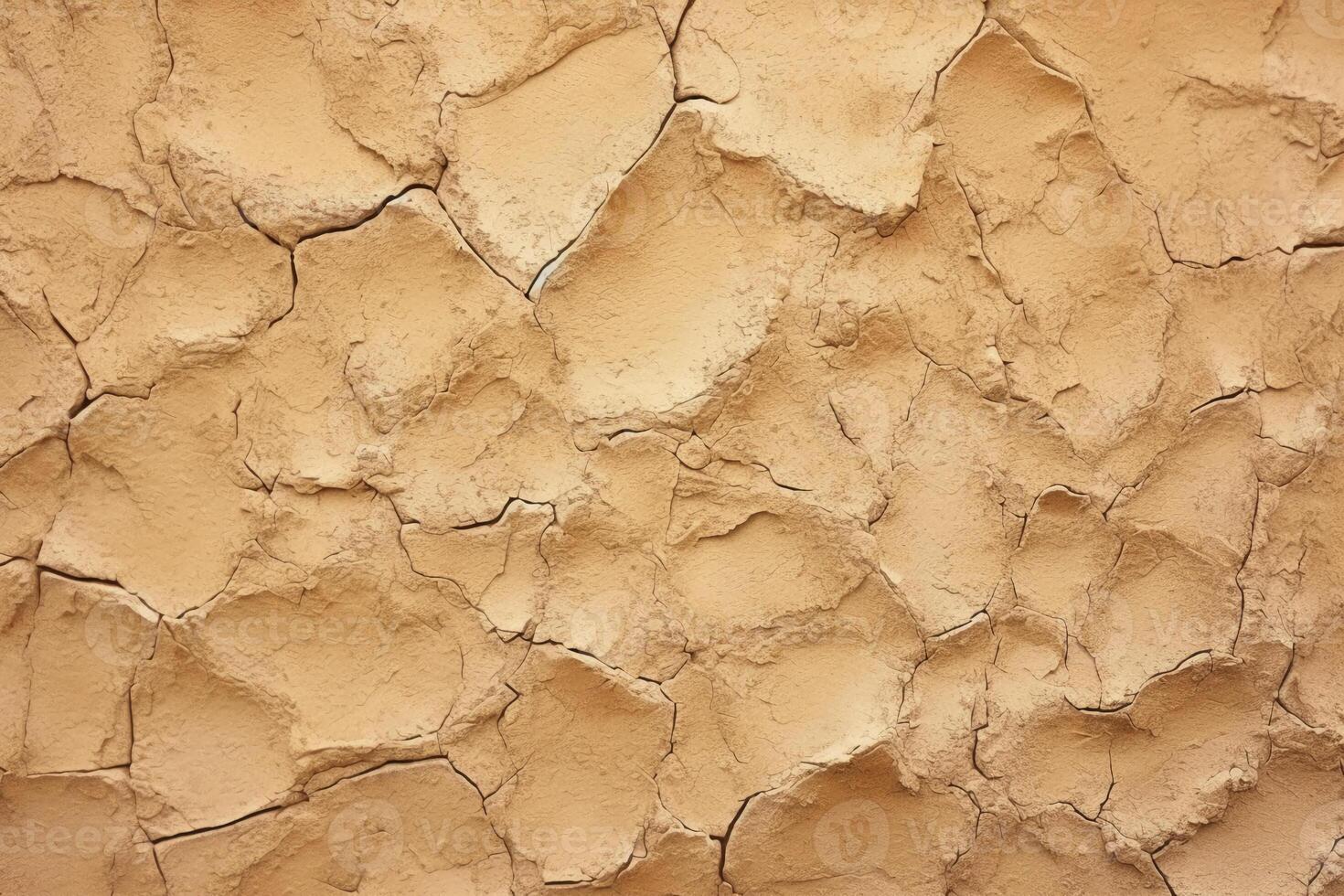 Rock abstract warm beige wall background. photo