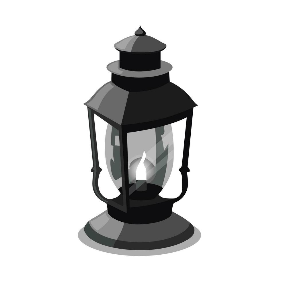 Realistic Islamic lantern illustration Free vector