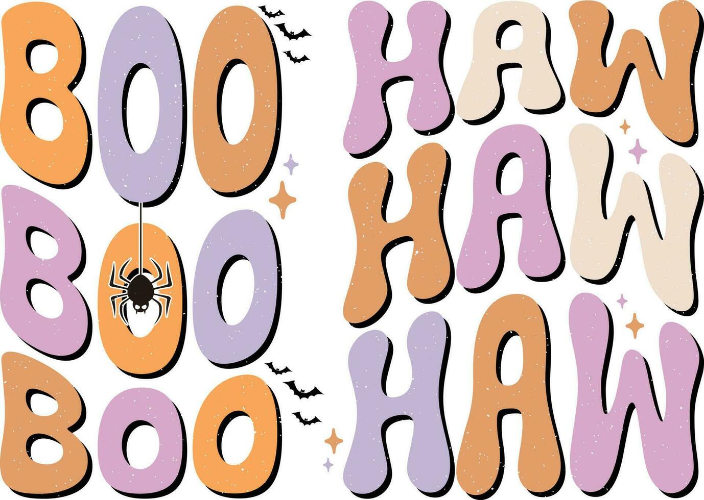 Retro Halloween Design vector