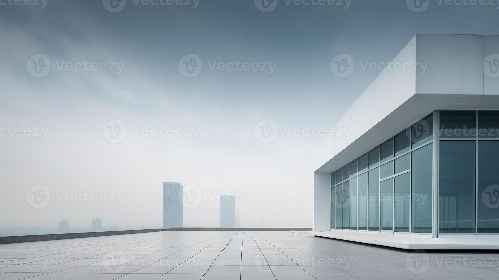 Minimalistic professional architecture photograpy. photo