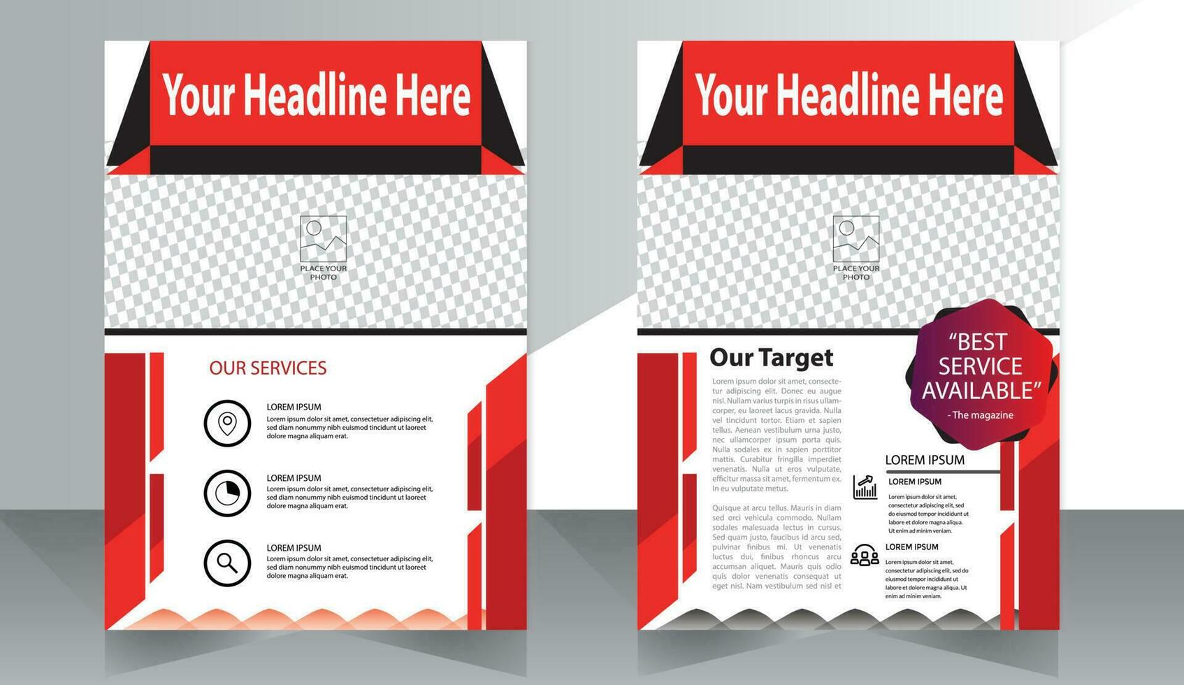 Corporate Book Cover Design Template in A4. Can be adapt to Brochure, Annual Report, Magazine,Poster, Business Presentation, Portfolio, Flyer, Banner, Website vector