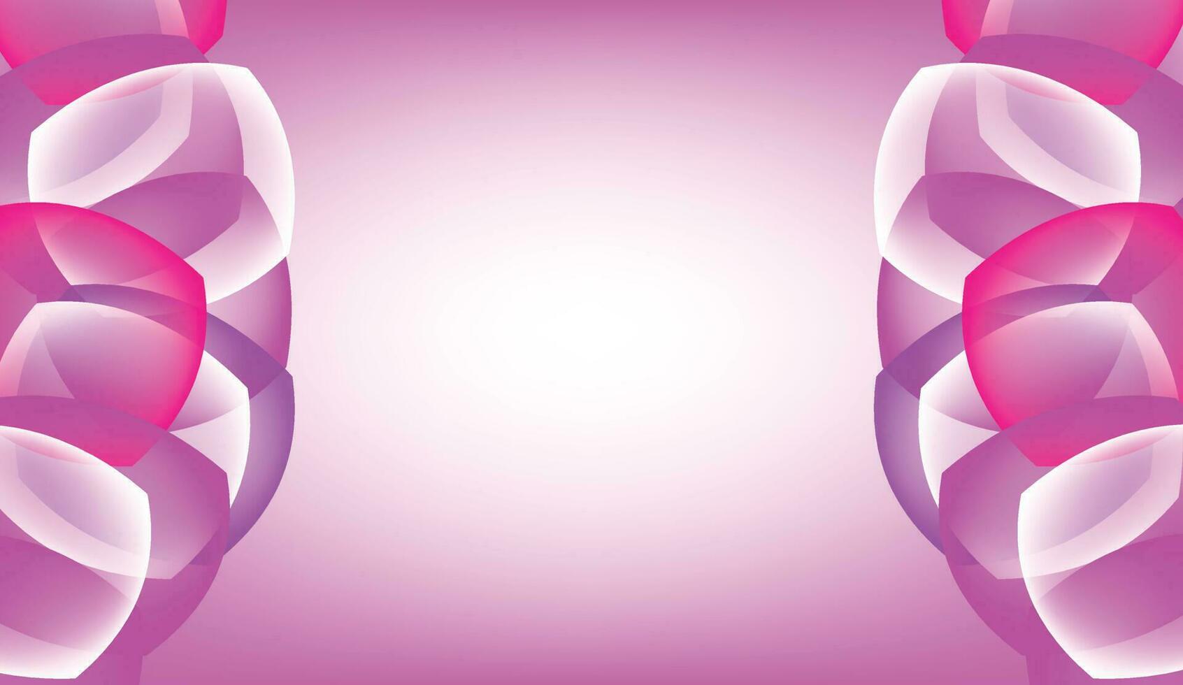 Light Pink vector background with wry lines. Gradient illustration in simple style with bows