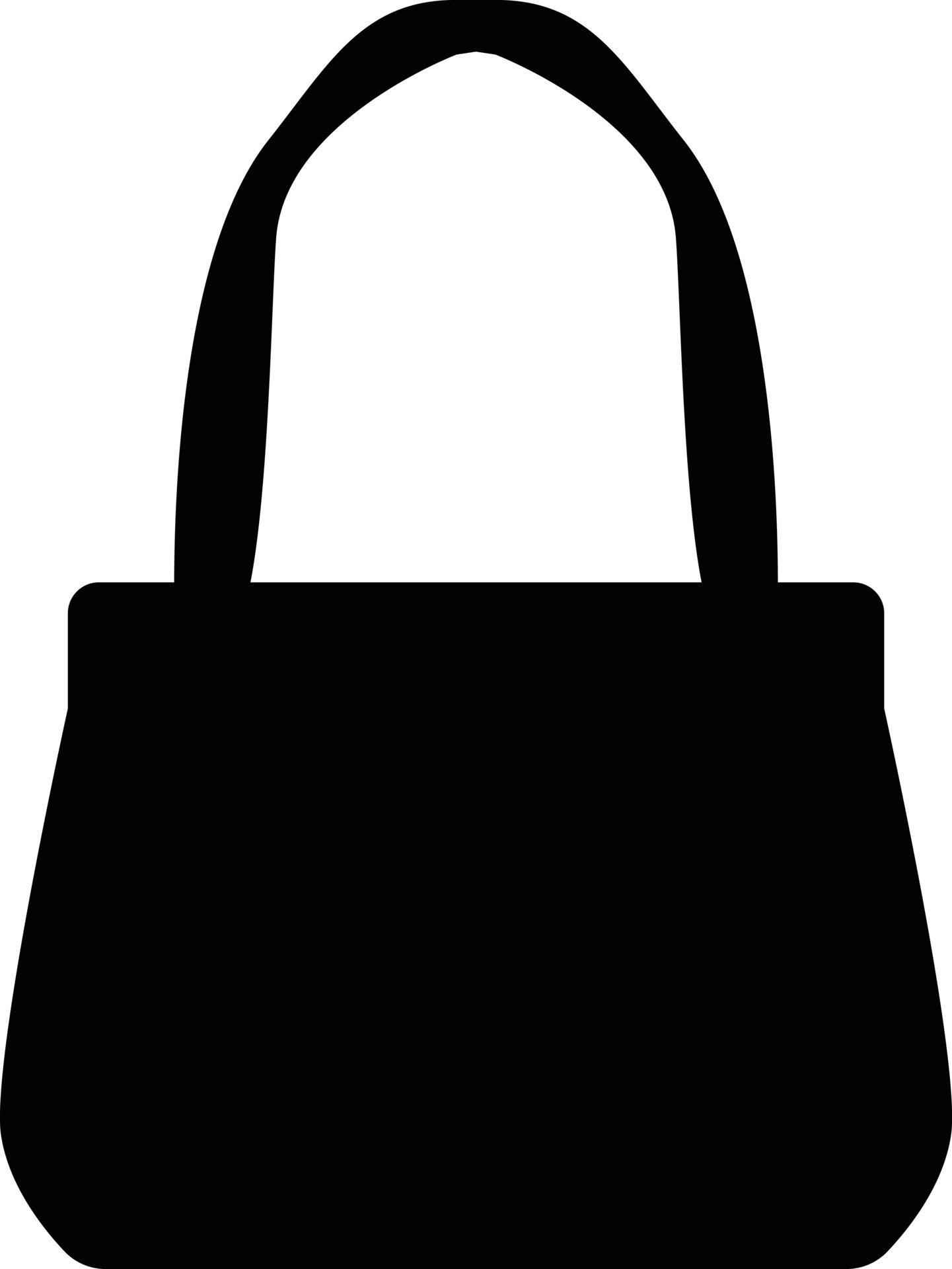 purse icon. bag silhouettes sign. female purse symbol. female purse logo. flat style. 24176592