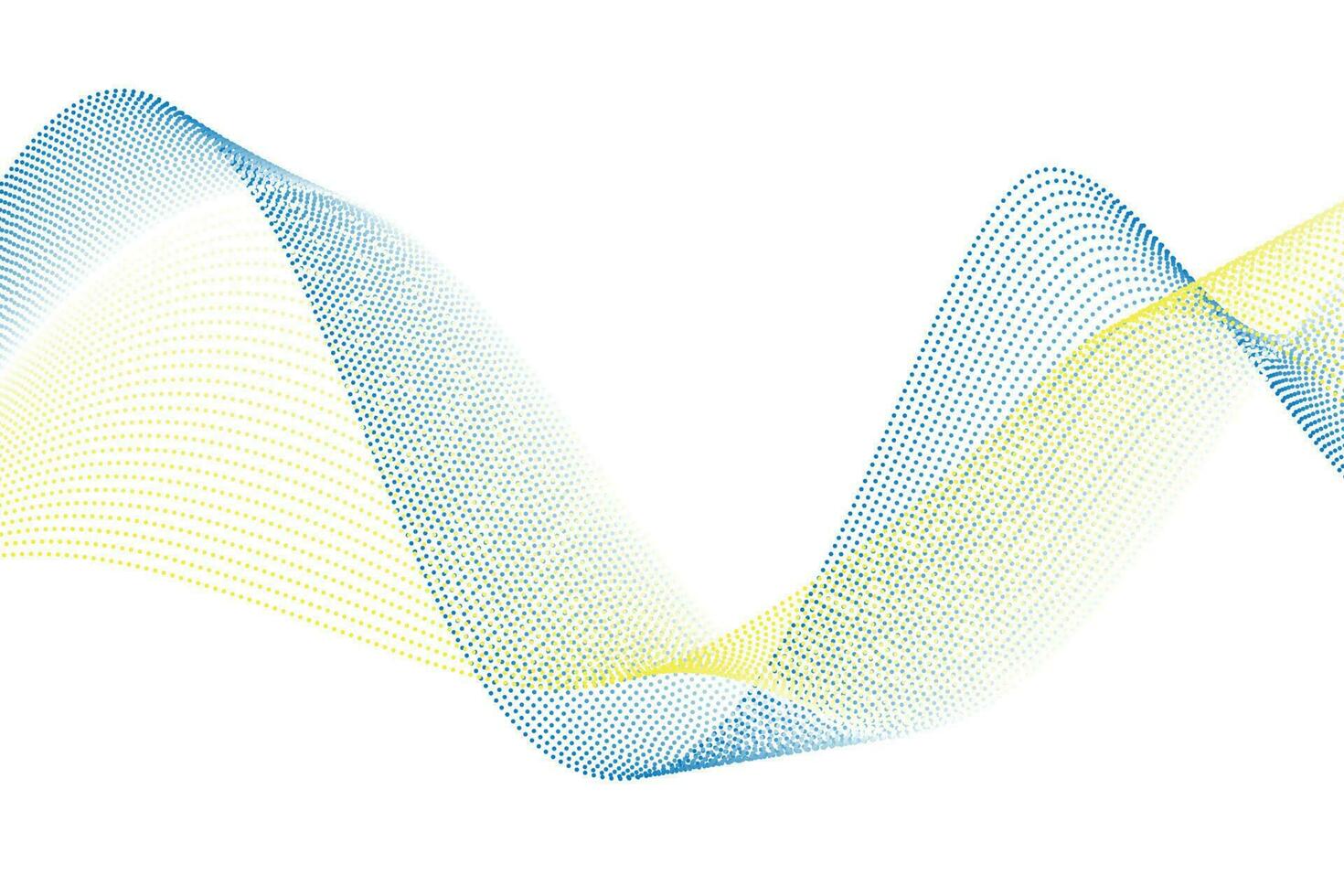 colorful soft 3D Halftone Wave Effect. simple gradient abstract background. suitable for landing page and computer desktop wallpaper. vector