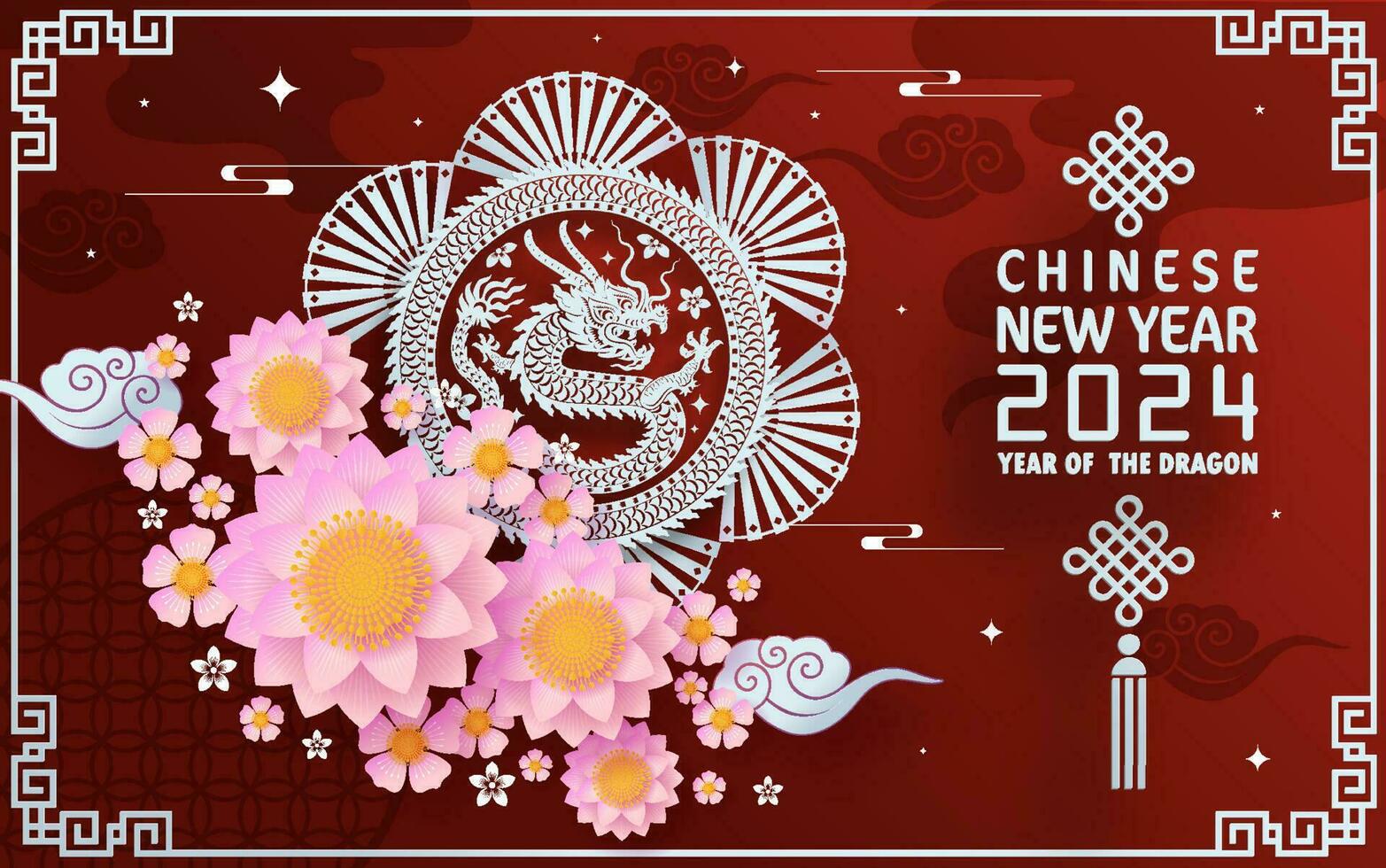 Happy chinese new year 2024 year of the chinese dragon zodiac 24178725