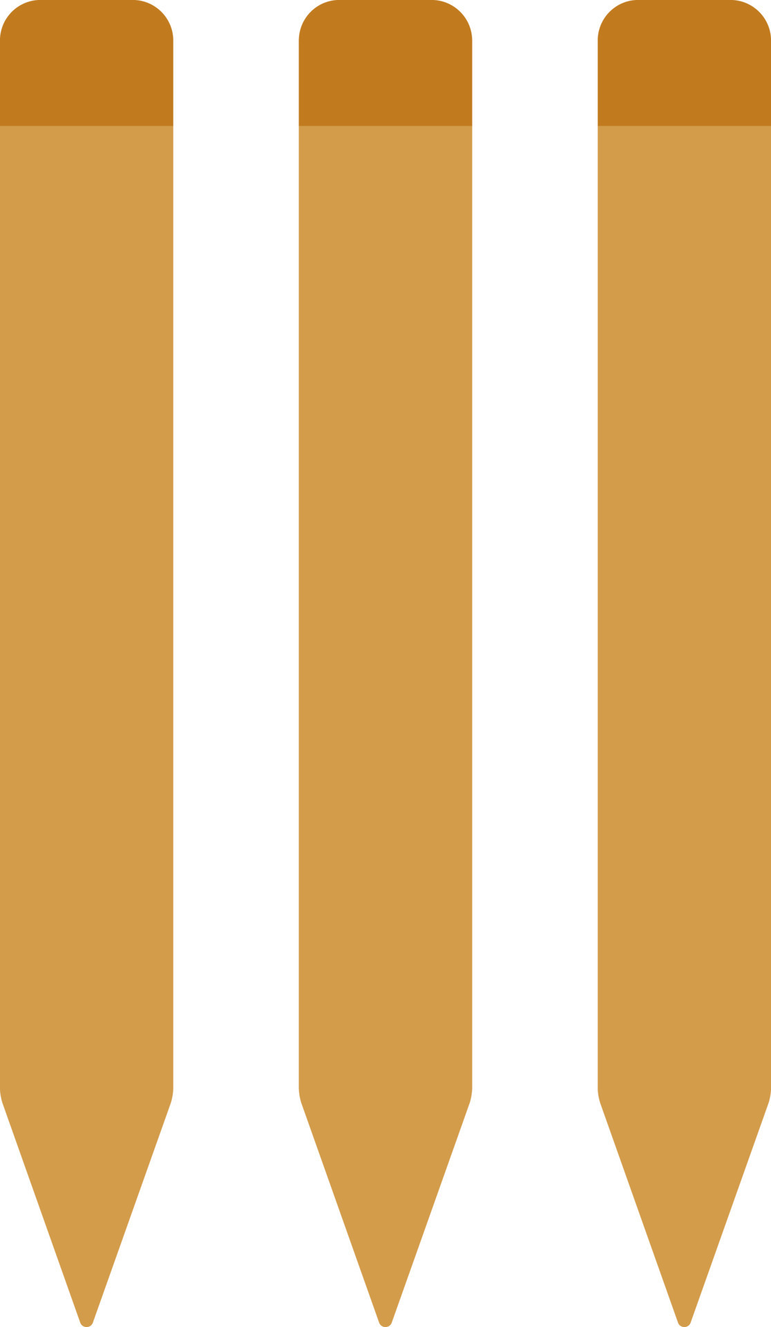 Flat Style Wicket Stick Icon In Yellow Color. 24180959 Vector Art at