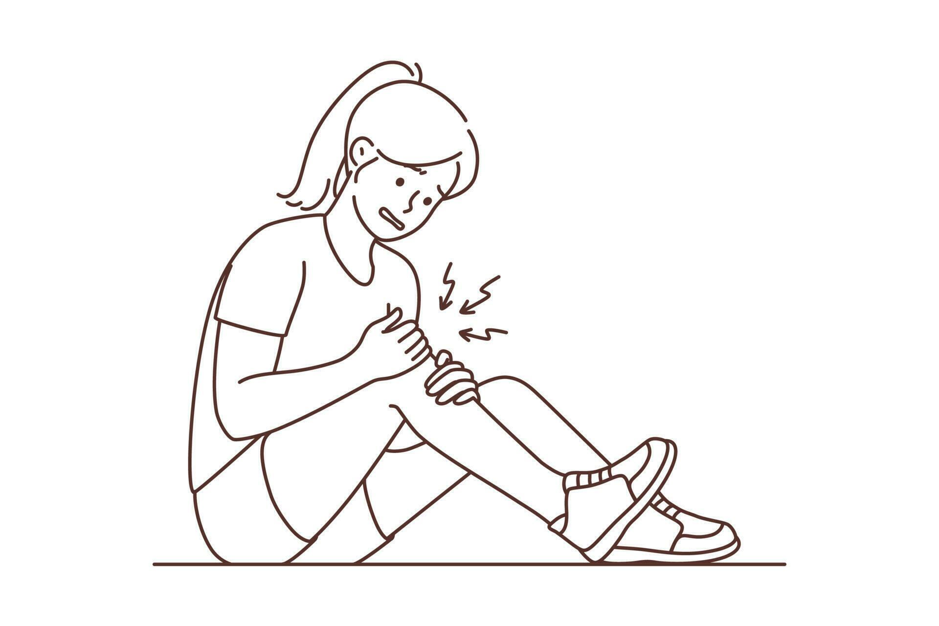 unhealthy-girl-sit-on-ground-suffer-from-knee-pain-unhappy-unwell