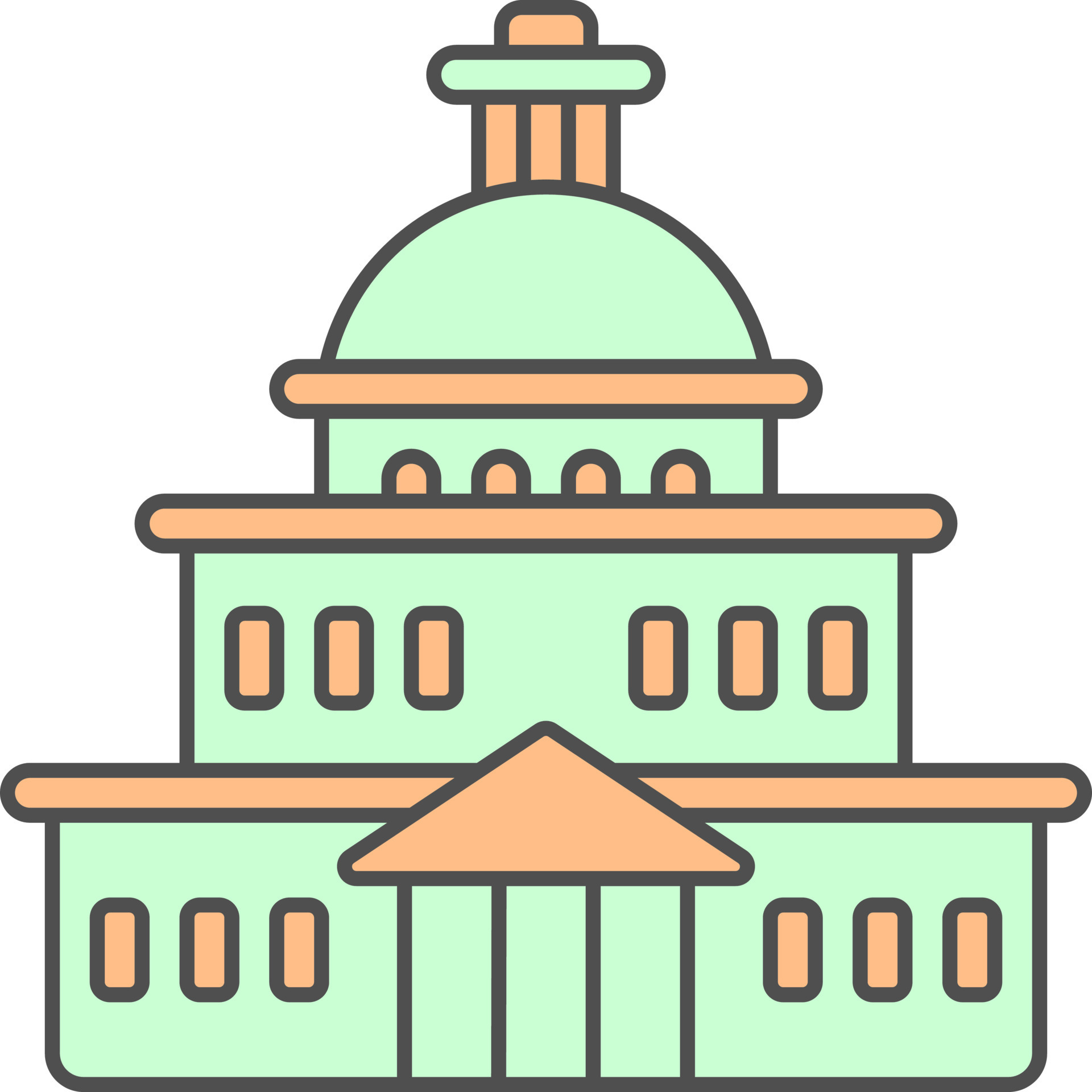 Government Buildings Clipart