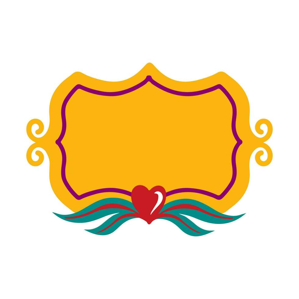 Mother's Day Label Icon Flat Design Vector Illustration