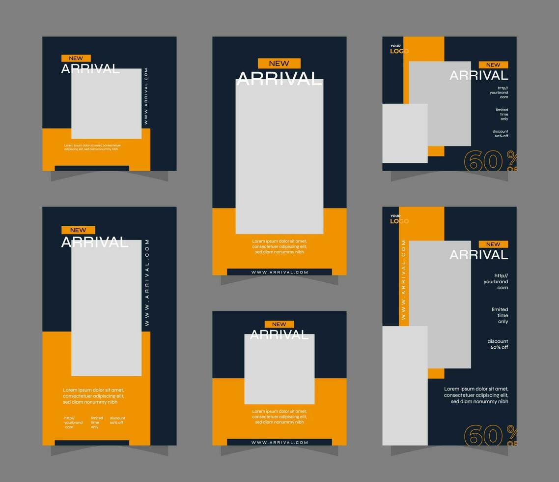 Editable Modern Template. Elegant sale and discount backgrounds with abstract pattern. vector