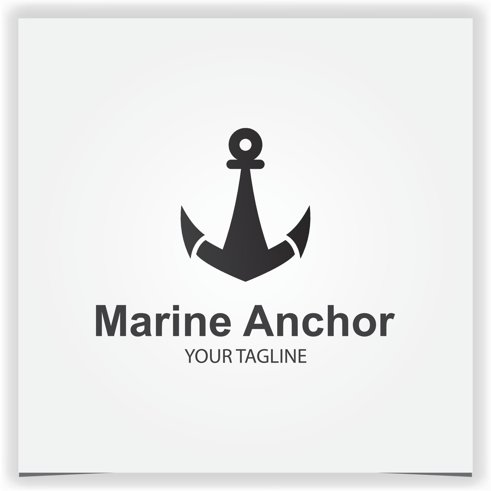 modern anchor marine logo premium elegant template vector eps 10 24184308  Vector Art at Vecteezy