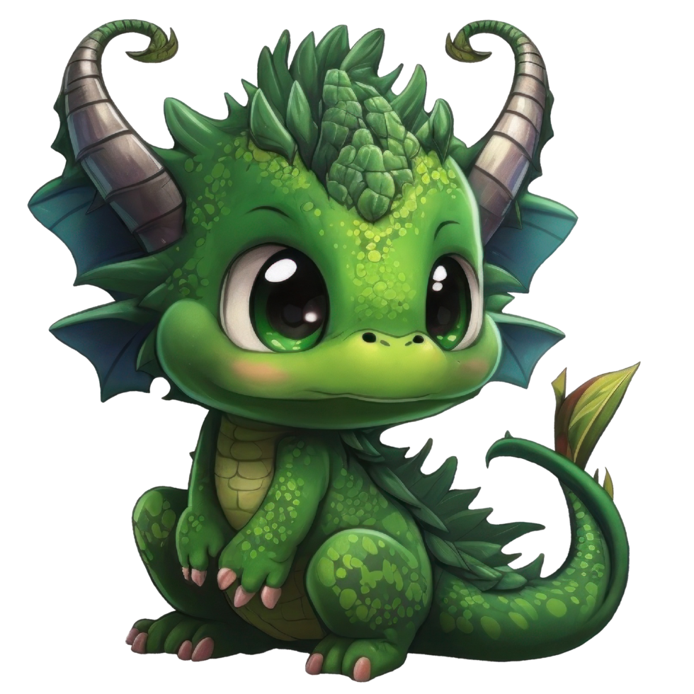 Cute Baby Dragon Clipart Fantasy watercolor t-shirt design, transparent background, png