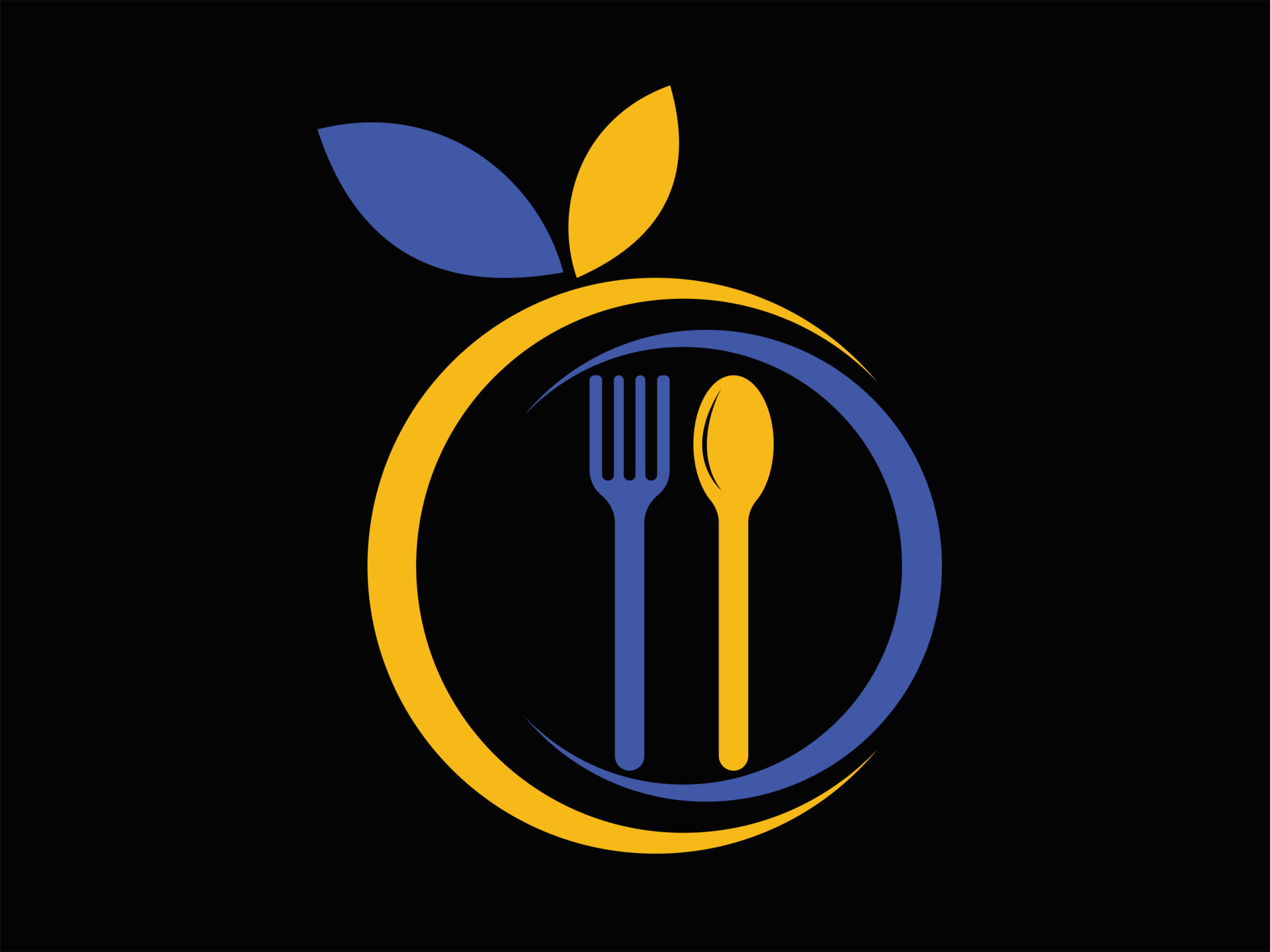 Food Logo Design Tamplet 24185534 Vector Art at Vecteezy