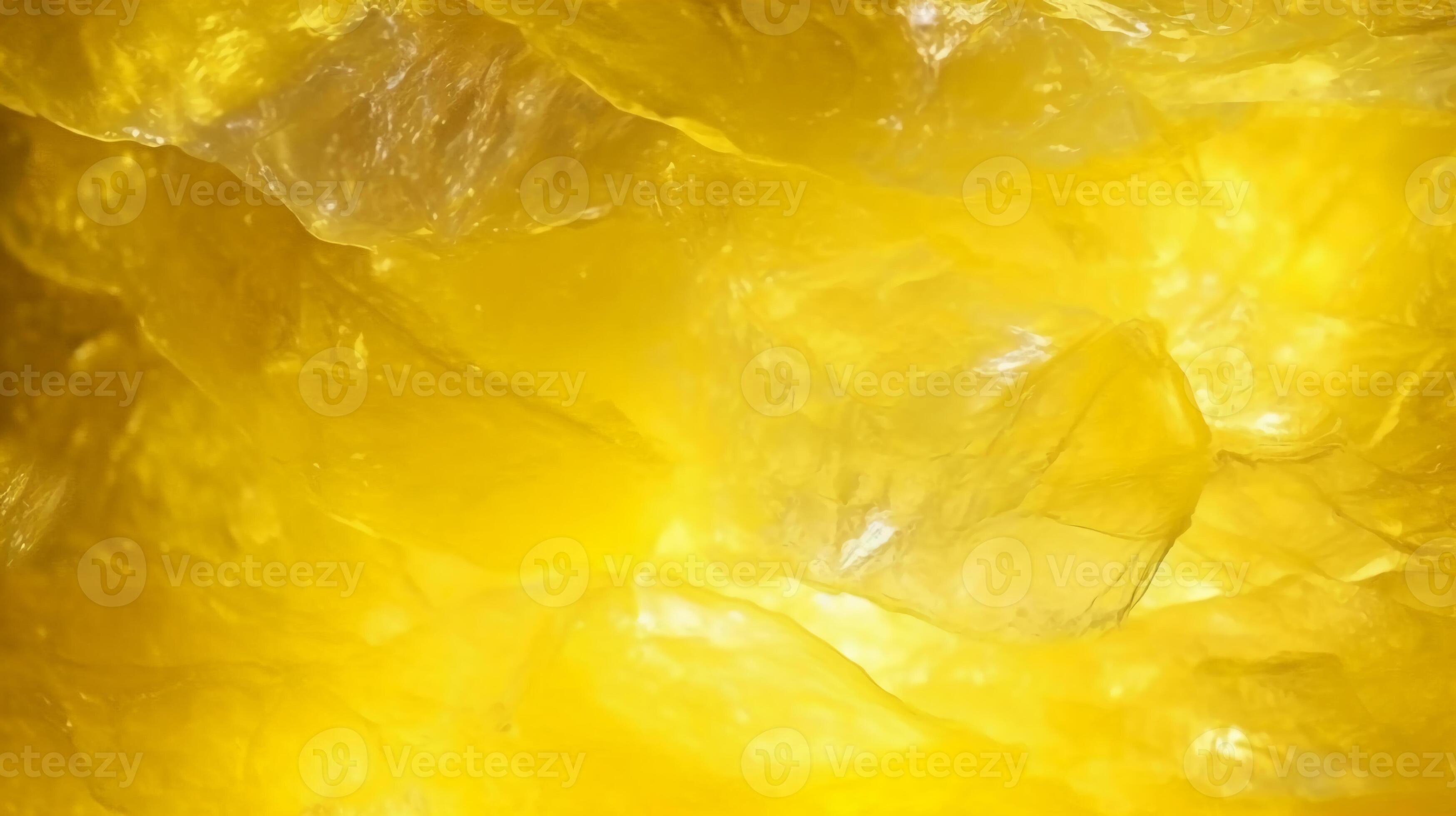 Glistening light lemon color simple background texture. AI generative