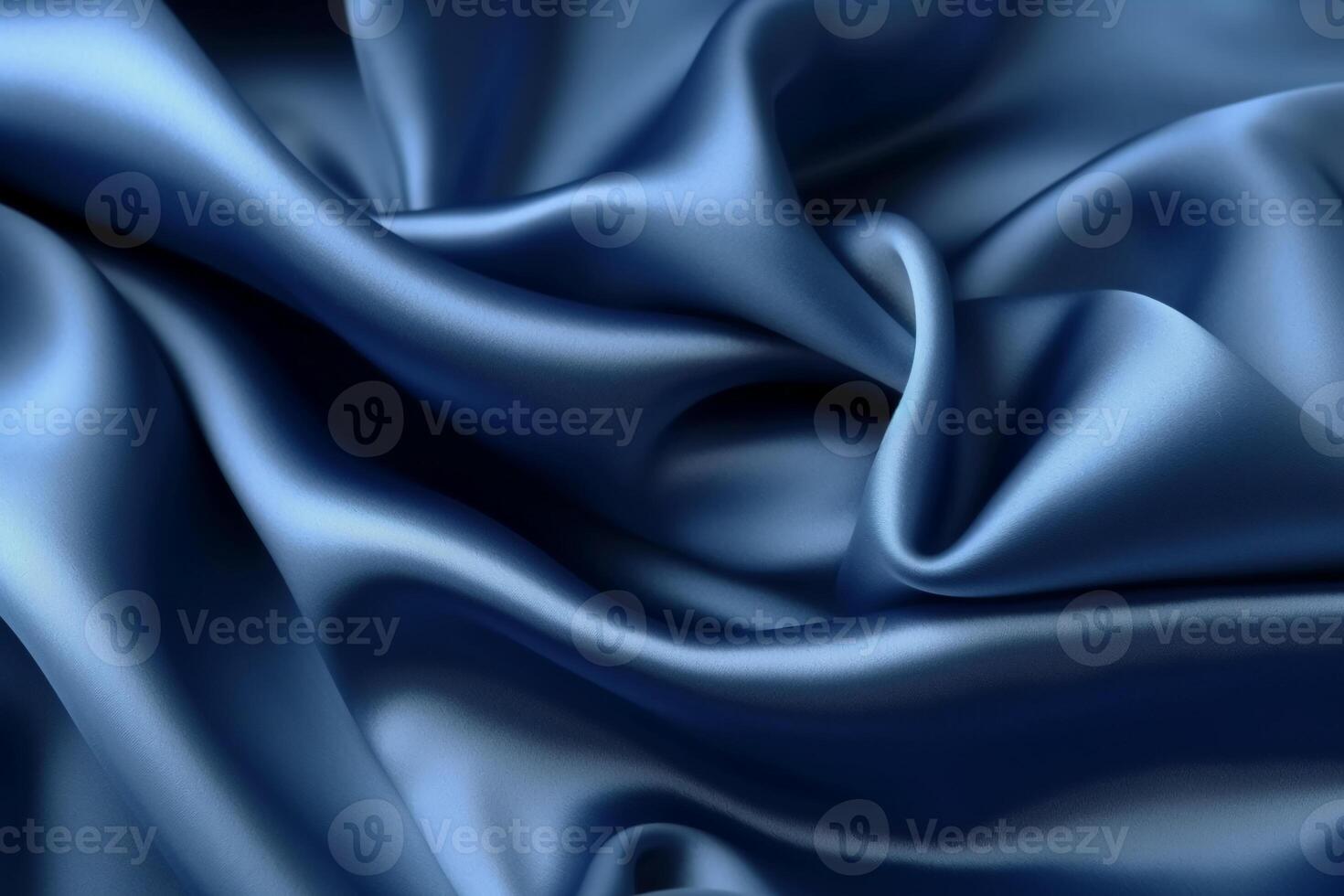 Blue silk background stock photo. photo