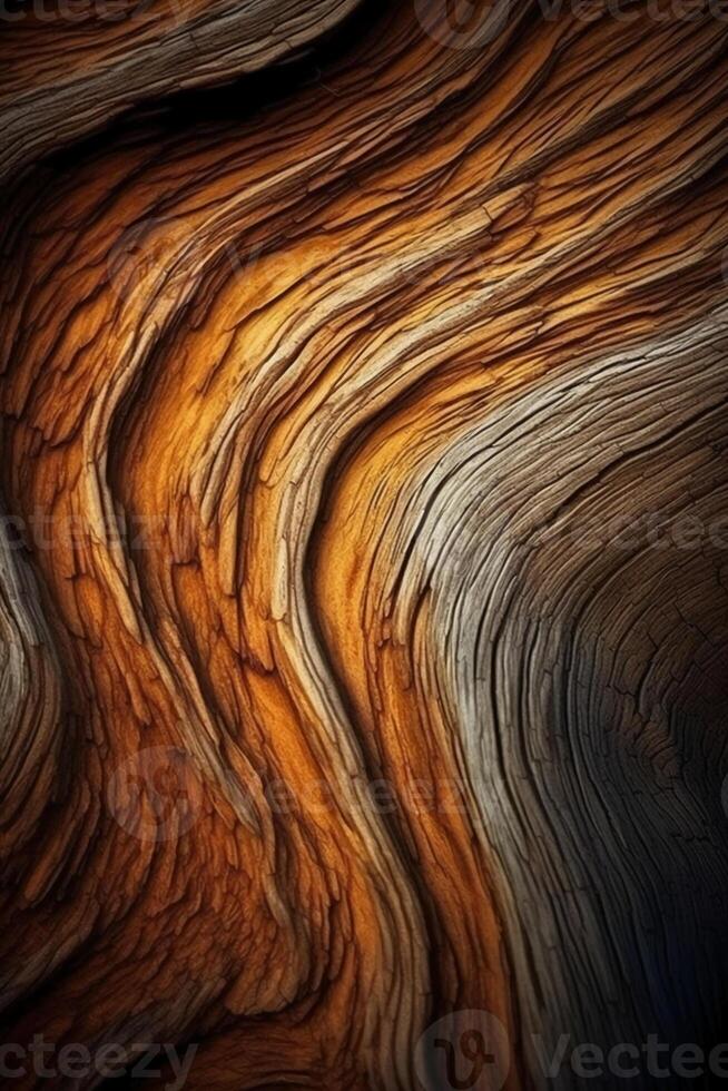 Wood texture, macro, photography, overhead camera angle. photo