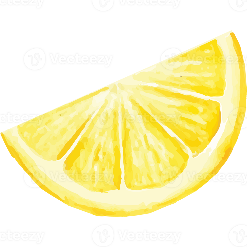 Lemon Fresh Fruit Bright Yellow Peel Clip art Element Transparent Background png