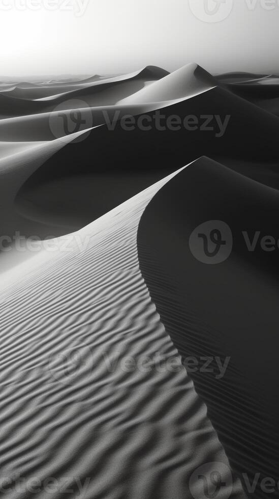 photographs of desert of surfaces, dark gray and white. photo