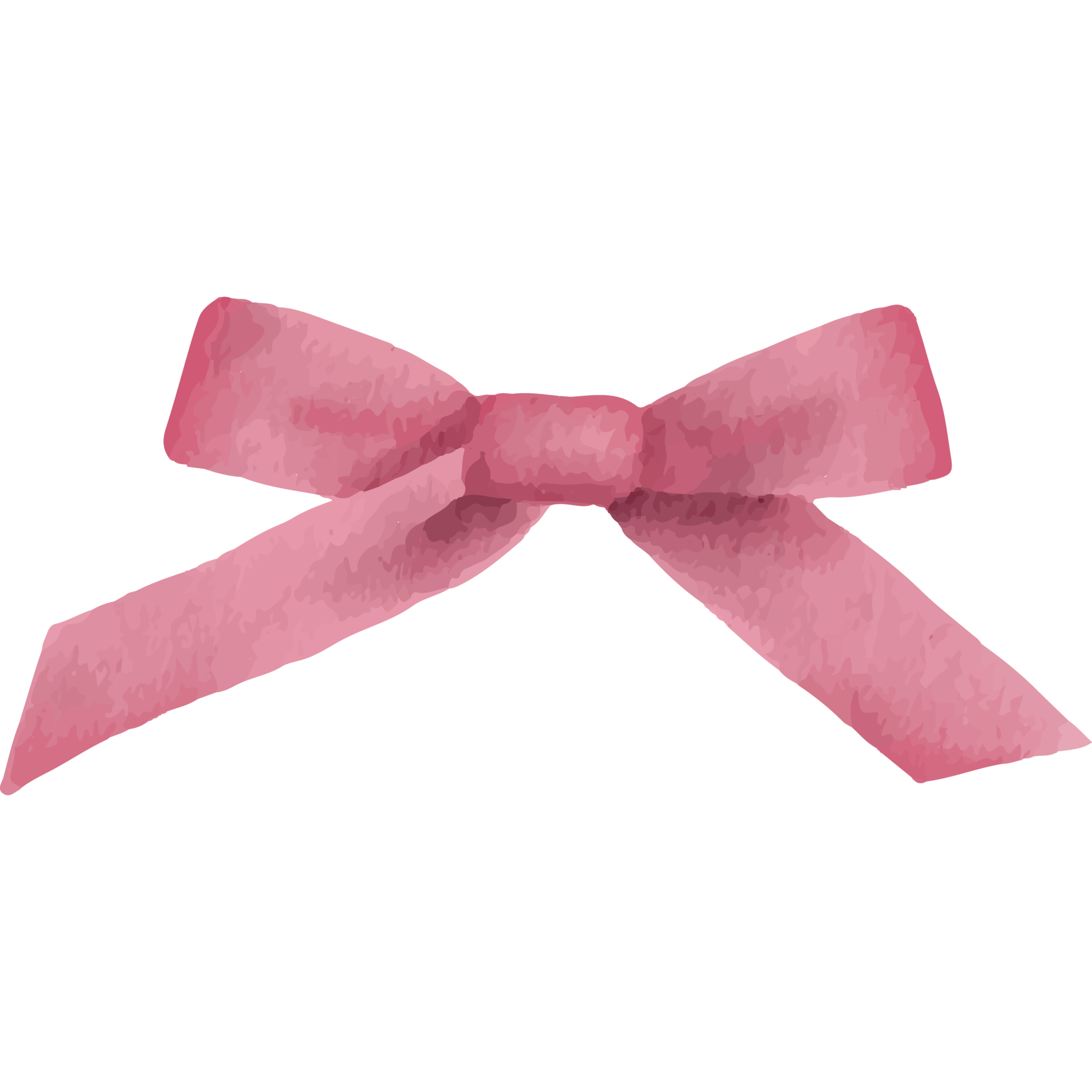 Pink Ribbon Color Bows Isolated on Transparent Background 24187203 PNG