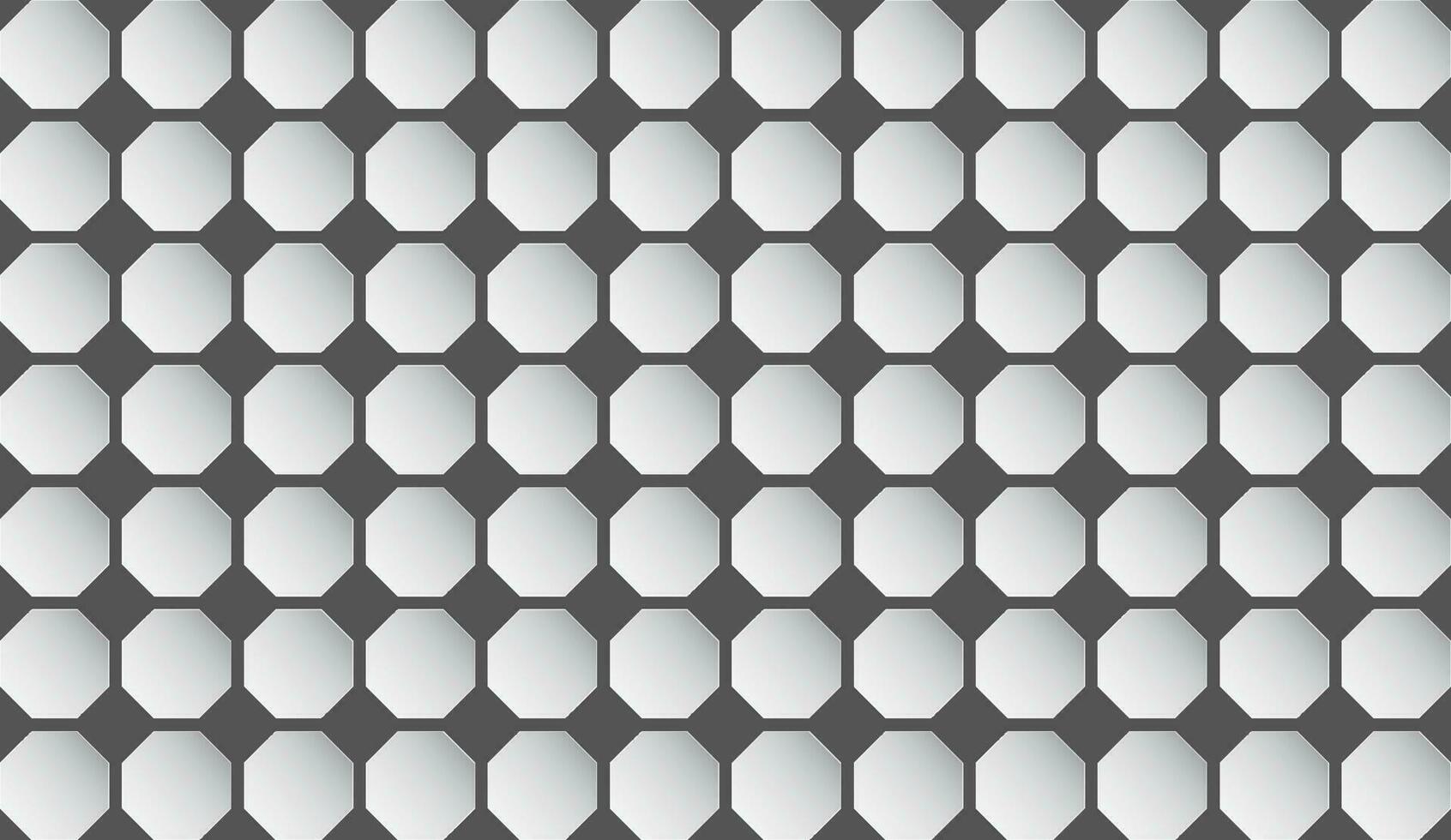 Octagonal Shape Grid Pattern vector