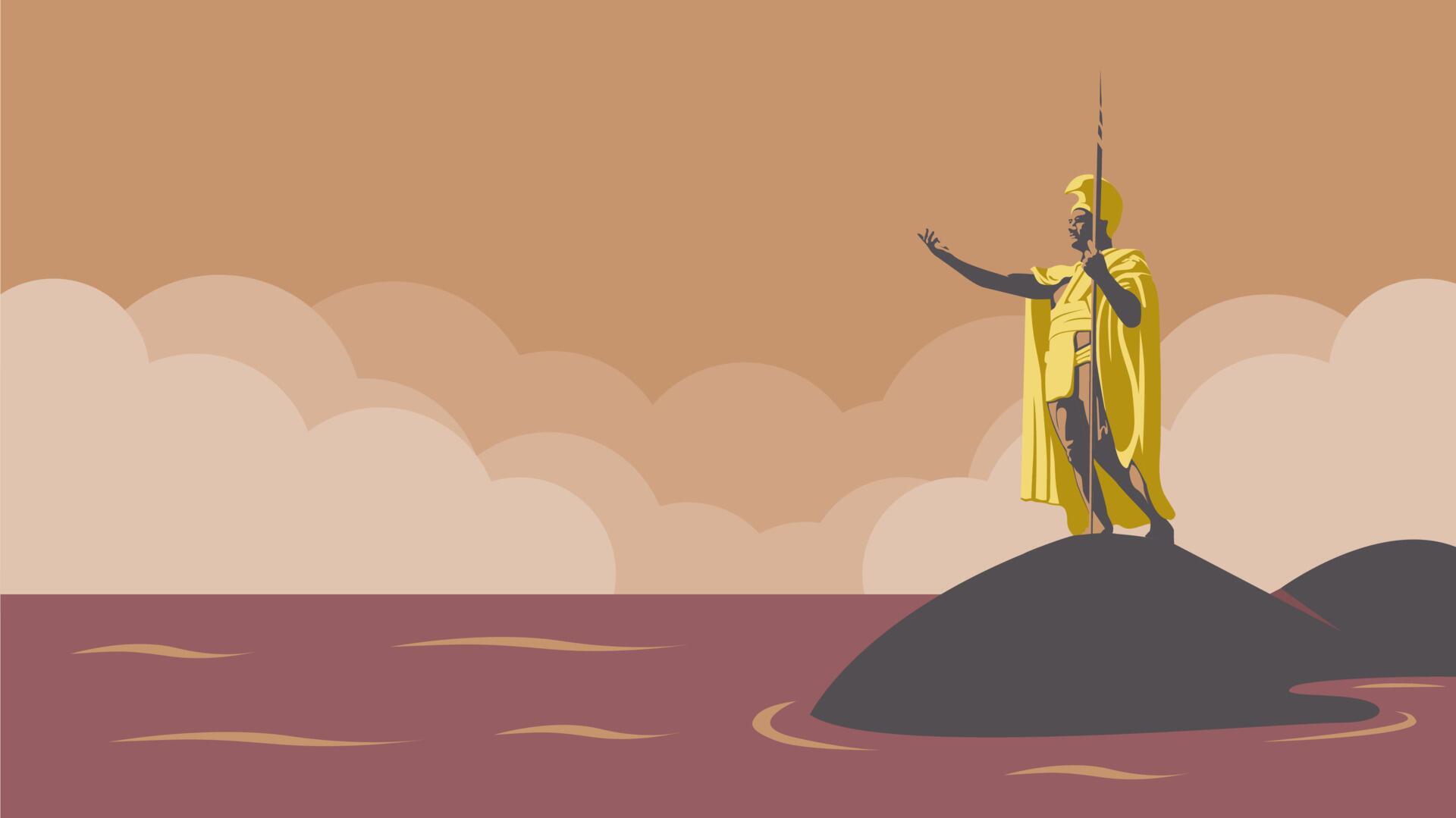 king kamehameha day banner template vector stock 24187726 Vector Art at