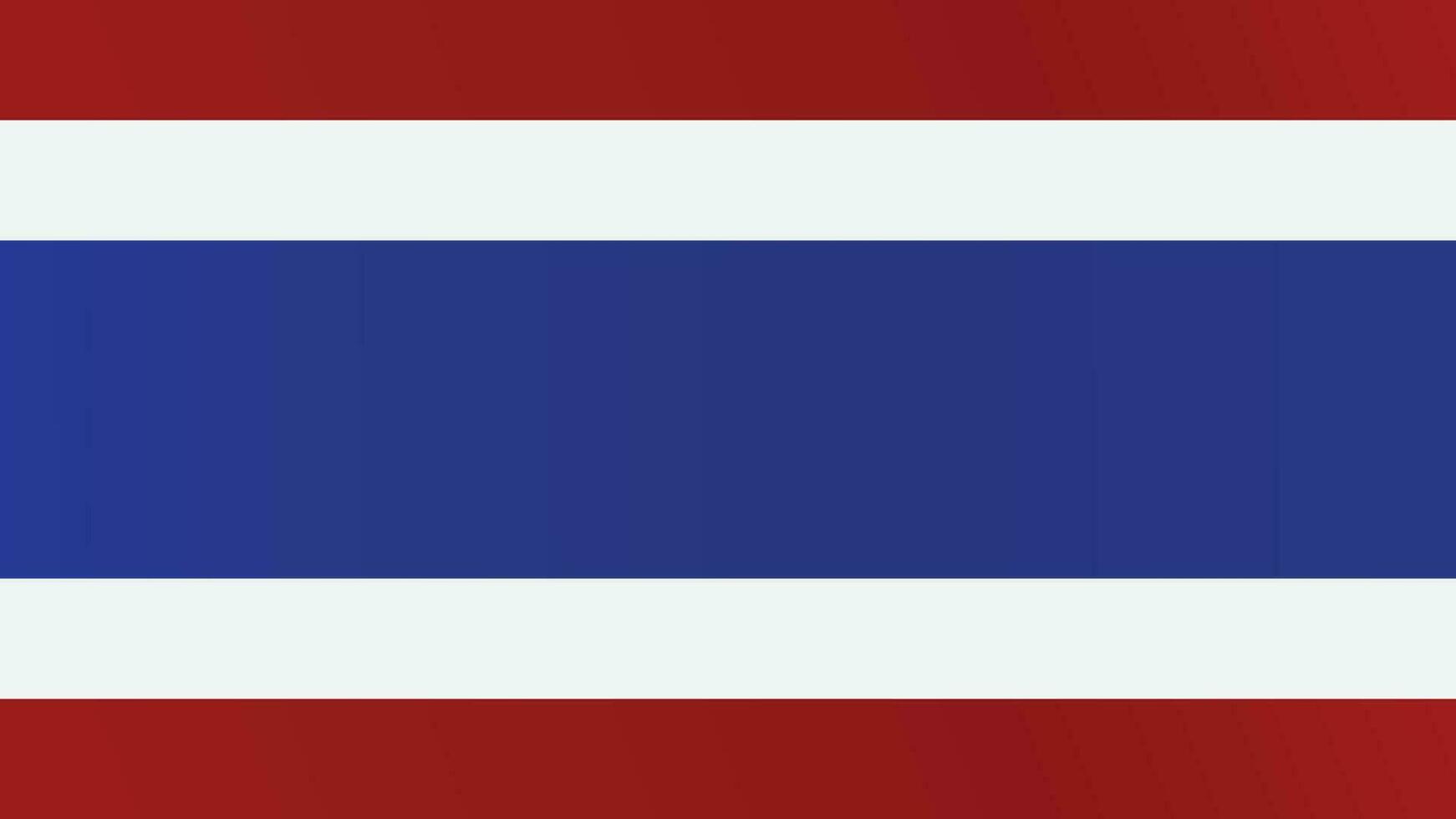 Thailand flag. Thailand flag vector. Thailand flag design illustration. vector