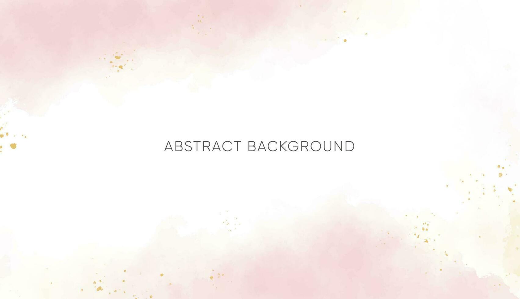 Abstract horizontal watercolor background. Neutral light colored empty space background illustration vector