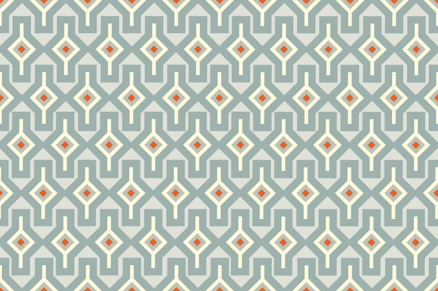 Abstract geometric shape seamless pattern. Mosaic design tile background. Geometric line ornament with stylish asian decor motif vector