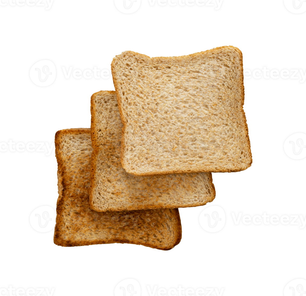 piles of bread slices are baked png